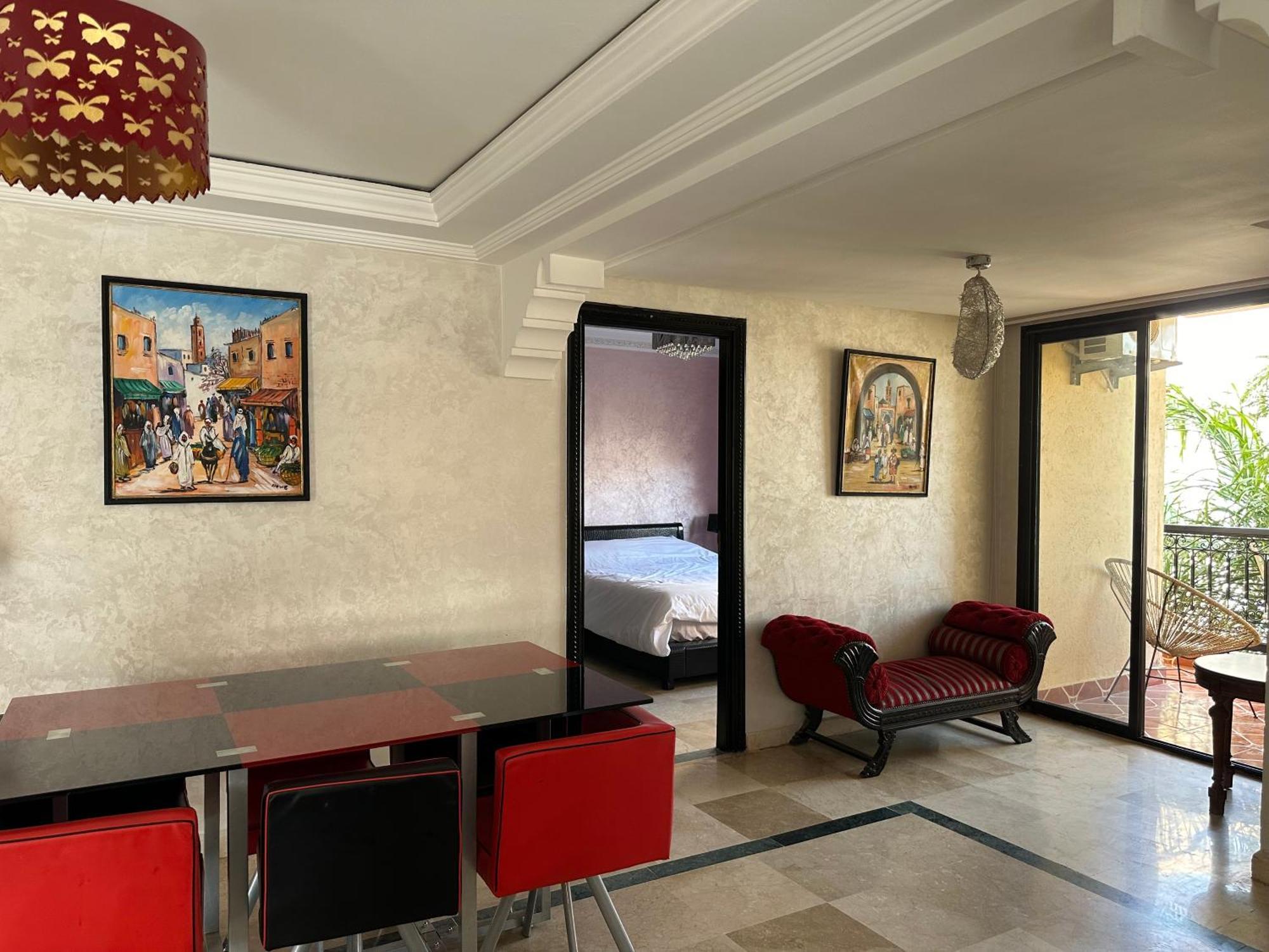 Deluxe Appartment With Pool Marrakesh Luaran gambar